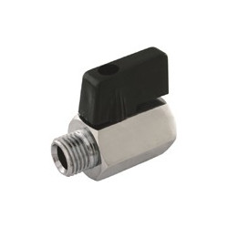 Mini Ball valve short handle 1/4" MF