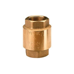 1/2" check valve-brass