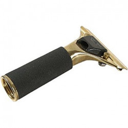 Ettore master brass top-clip squeegee handle