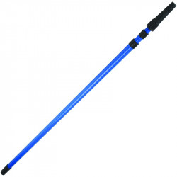 Blue extension pole 2 section 1.6 - 3.0m