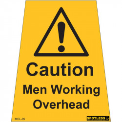 "Men Working Overhead" sticker