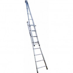 Aluminium Pointer Ladders double 2,05m/3.58m