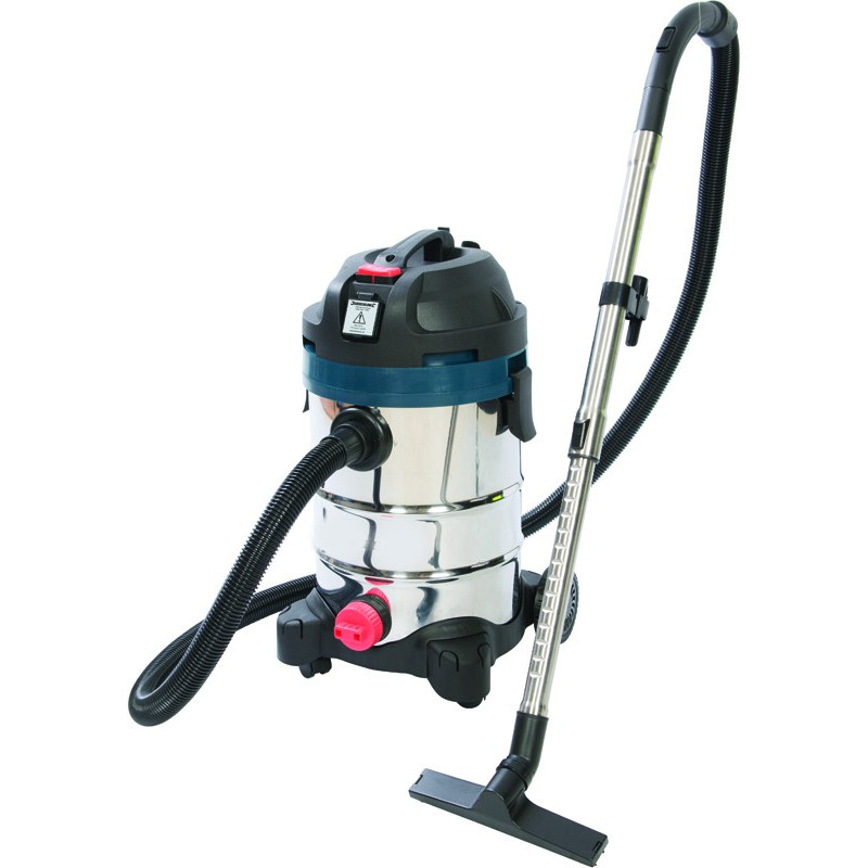 Wet & Dry Vacuum Cleaner with Power Take-Off 30Ltr 1250W