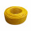 Yellow reinforced lightweight hose 5mm per meter